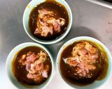 全てレンジ甘酢カレー豚こまのせドーム蒸し作り方12写真