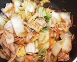 豚バラと白菜の和風あんかけ作り方5写真