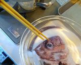 鯛のあら煮　焼き豆腐を共に煮る作り方4写真