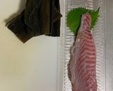鯛の昆布締め作り方1写真