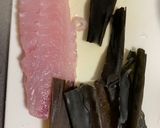 鯛の昆布締め作り方3写真