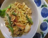 ささみりんパスタwithトマト缶作り方7写真