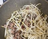 スタミナ肉汁そうめん!作り方4写真