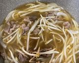 スタミナ肉汁そうめん!作り方5写真