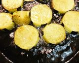 アスパラとつるむらさき豚巻き揚げナス添え作り方7写真