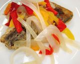 【病院】魚パプリカ甘酢づけ【給食】作り方7写真