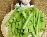 リカちゃん♡空芯菜とアスパラ えび炒めꕤ作り方3写真