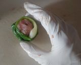 青梗菜巻き焼売作り方16写真