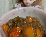 リカちゃん♡かぼちゃのそぼろあんかけ作り方11写真
