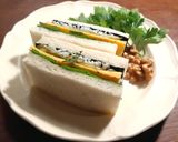 釜揚げしらす、えのき茸のチーズトースト作り方6写真