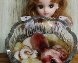 リカちゃん♡タコと海ぶどうの再会♡笑作り方5写真