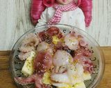 リカちゃん♡おつまみに？タコとチーズ前菜作り方6写真