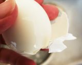 【簡単】失敗なし！とろ旨半熟卵【湯煎】作り方4写真