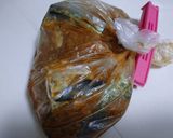 ポリ袋で漬けフライパンで焼く　鯖の味噌焼作り方4写真