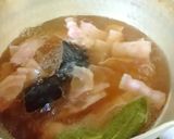 キャベツ・肉系・パスタのスープランチ！！作り方3写真