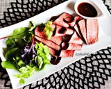低温調理器で牛肉ステーキのタリアータ作り方17写真