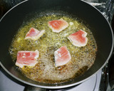 秋鮭ときのこのパスタ　柚子こしょう風味作り方3写真
