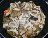秋鮭ときのこのパスタ　柚子こしょう風味作り方4写真
