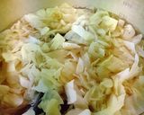 キャベツ・肉系・パスタのスープランチ！！作り方5写真