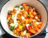生米で簡単◎野菜とヨーグルトのリゾット作り方4写真