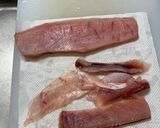 即席手作りツナとオクラのわさびポン酢和え作り方1写真