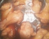 簡単☆鶏手羽元と半熟卵の親子煮作り方4写真