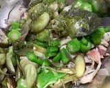即席手作りツナとオクラのわさびポン酢和え作り方7写真