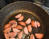 ポークハムと空芯菜の炒め物作り方3写真