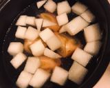 冬瓜トマ玉スープ作り方1写真