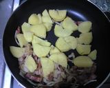 ポテトのクリームパスタ作り方4写真