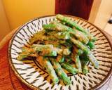 しっかり絡んでるインゲンのゴマ和え作り方3写真