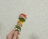 ピーマンのフライパン焼き鳥作り方4写真