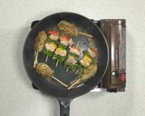 ピーマンのフライパン焼き鳥作り方8写真