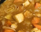 バーモントカレー+林檎&蜂蜜しらすライス作り方2写真