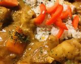 バーモントカレー+林檎&蜂蜜しらすライス作り方4写真