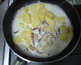 ポテトのクリームパスタ作り方5写真