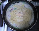 ポテトのクリームパスタ作り方7写真