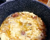 焼き鳥缶チャレンジ1日目・缶詰で親子丼作り方6写真