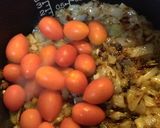家庭菜園のミニトマトでカレー【無水】作り方3写真