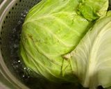 野菜ジュースで作る簡単ロールキャベツ作り方1写真
