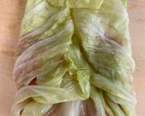野菜ジュースで作る簡単ロールキャベツ作り方4写真