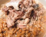 鯖缶18★オートミールレンチン納豆入り！作り方4写真