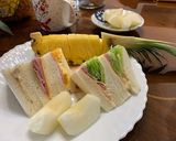 セブンのサンドイッチでモーニング作り方4写真