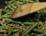 やみつきインゲンひき肉炒め「乾煸四季豆」作り方4写真