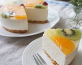 フルーツレアチーズケーキ作り方15写真
