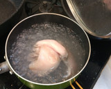 東坡肉風煮込み（豚の醤油煮豚皮入り）作り方1写真