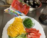 冷やしそぼろ素麺作り方2写真
