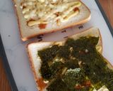 簡単☆のりチートースト作り方3写真