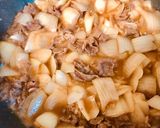 つゆしみ☆たまねぎの牛丼☆作り方5写真