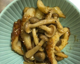 しめじとちくわの甘辛炒め作り方3写真